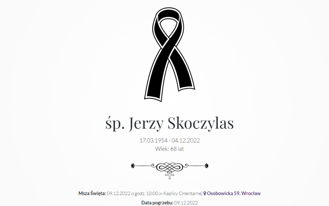 Pogrzeb Wrocławskiego radnego Jerzego Skoczylasa