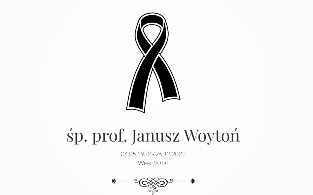 Pogrzeb profesora Janusza Woytoń